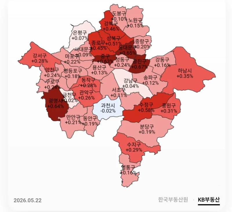 수도권 부동산 드디어 하락전환 지역 출몰-2