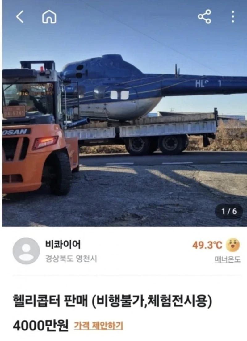 희귀한 당근 중고 매물들
