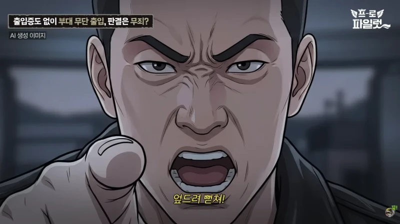 출입증 확인한다고 초병 얼차려 준 간부-19