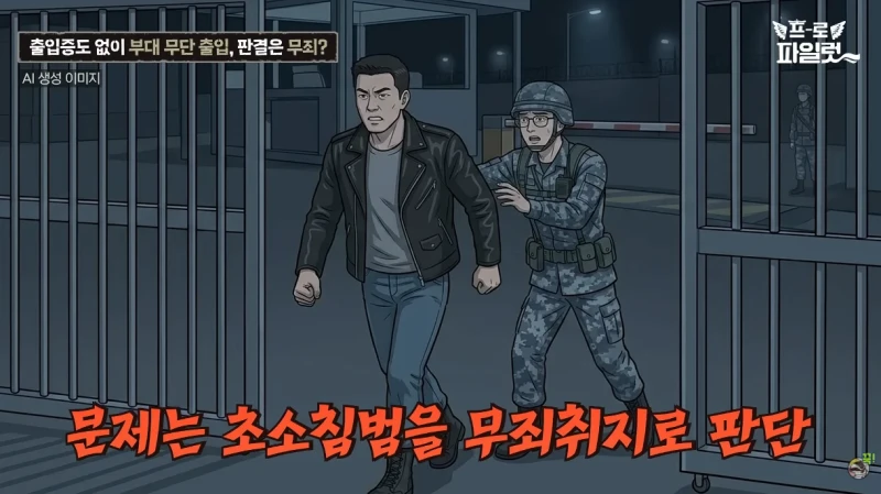 출입증 확인한다고 초병 얼차려 준 간부-27