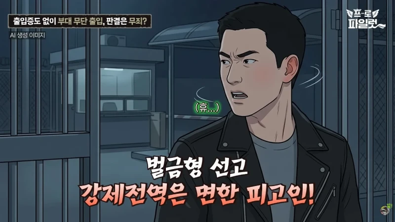 출입증 확인한다고 초병 얼차려 준 간부-32