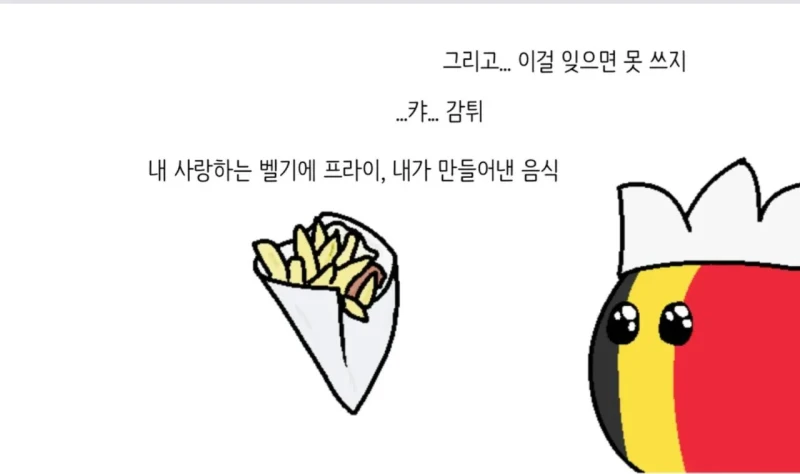 유럽에서 무시당하는 벨기에 요리들 -4