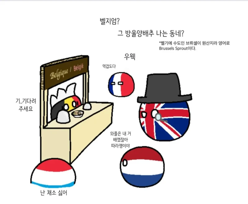 유럽에서 무시당하는 벨기에 요리들 -6