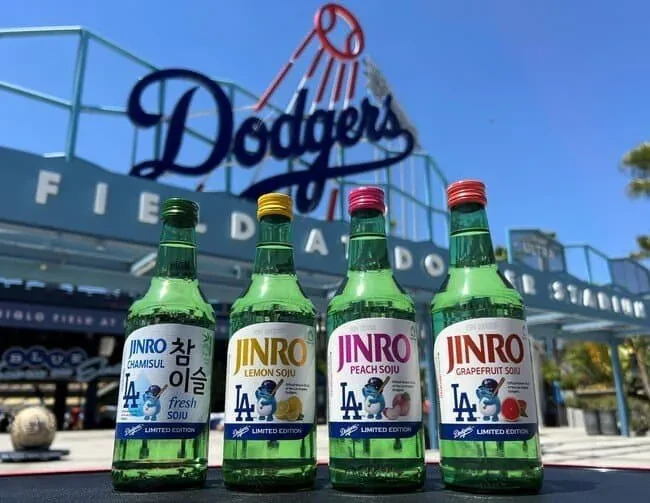 LA다저스 한국소주 참이슬과 공식 콜라보 예정 