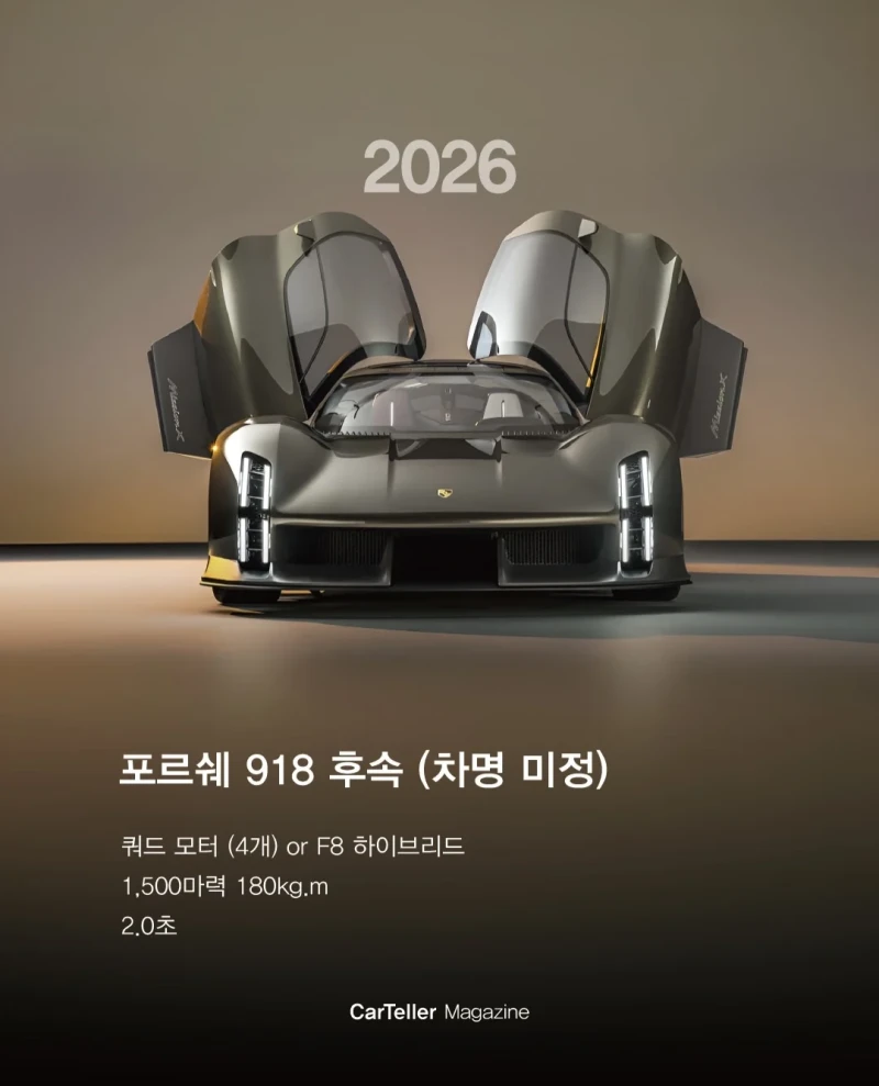 2026~2030년 출시 예정 차-10