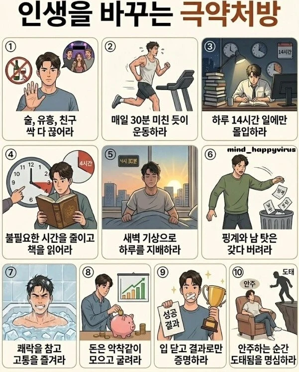 남자 인생을 바꾸는 극약처방