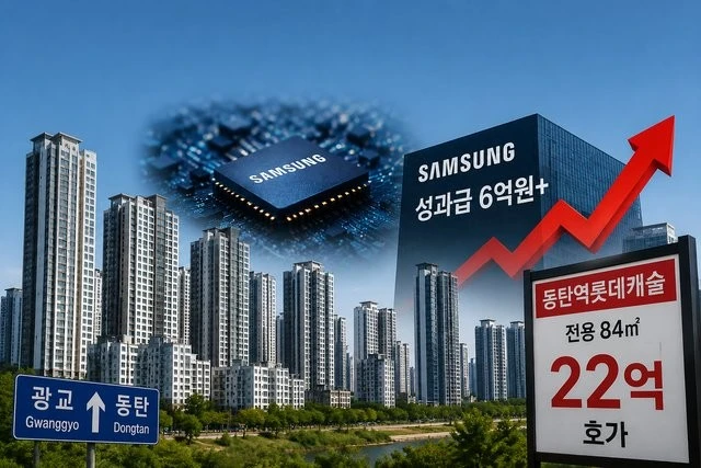 삼성 덕에 집값 20억 넘은 도시