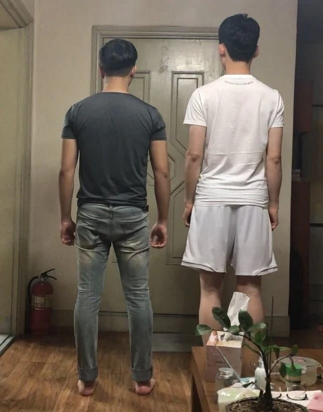 비율 좋은 170cm vs 비율 안좋은 183cm - 승자는?