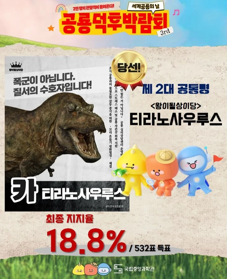 제2대 공통령 선거 결과