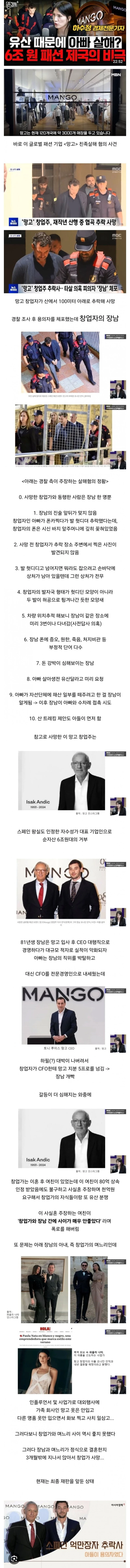 유럽에서 화제인 6조 패션재벌 친족 사망사건 