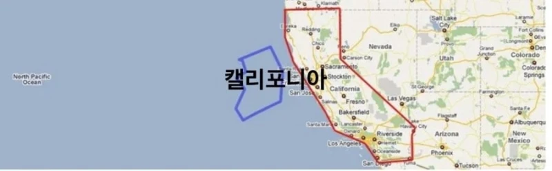 냉혹한 대한민국 VS 해외 국가 실제 영토 비교