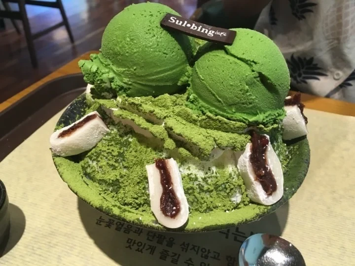 설빙 특이하게 생긴 메뉴