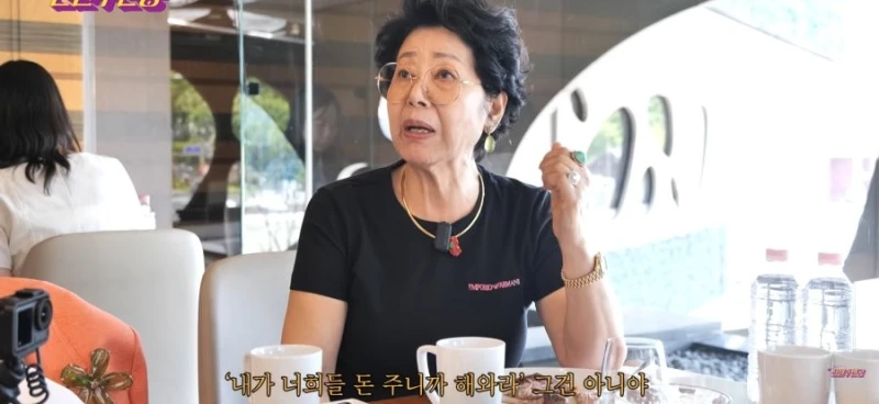 전원주에게 각잡고 조언하는 선우용여