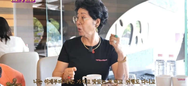 전원주에게 각잡고 조언하는 선우용여-2