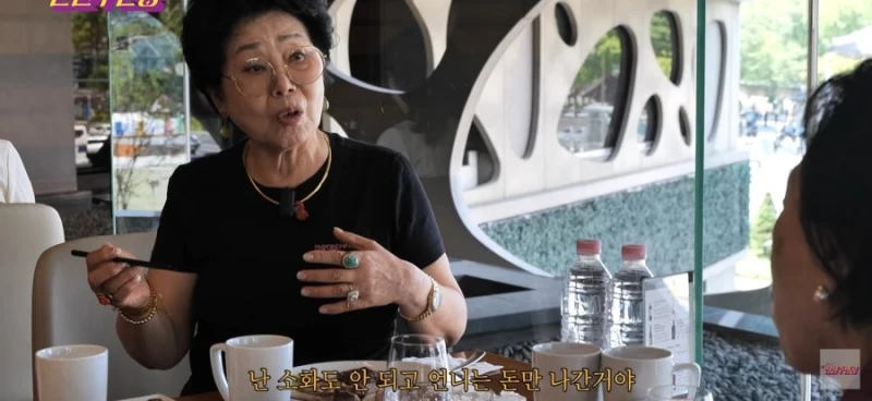 전원주에게 각잡고 조언하는 선우용여-16