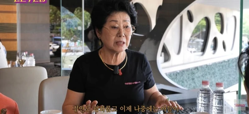 전원주에게 각잡고 조언하는 선우용여-19