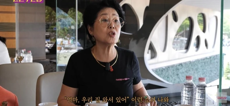 전원주에게 각잡고 조언하는 선우용여-20
