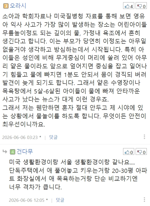위험하다 vs 괜찮다 반반 갈리는 다섯살 남아 욕조놀이-9