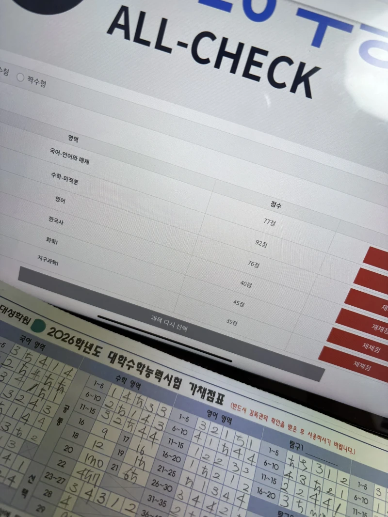 본인이 너무 한심해서 울었다는 4수생-3