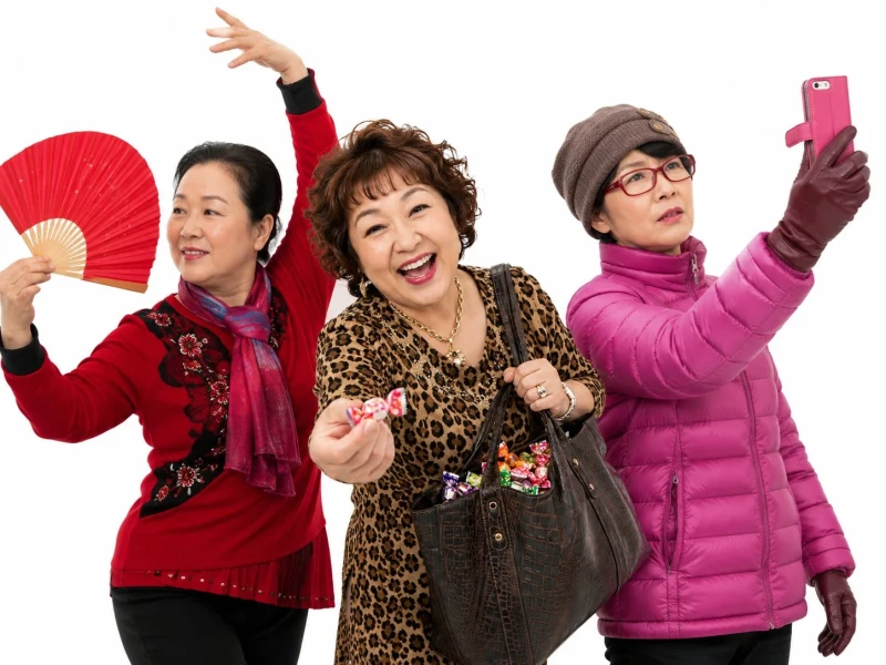한중일 대표 진상 아줌마룩