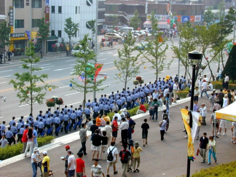 2002 월드컵 당시 대한민국 곳곳 풍경-3