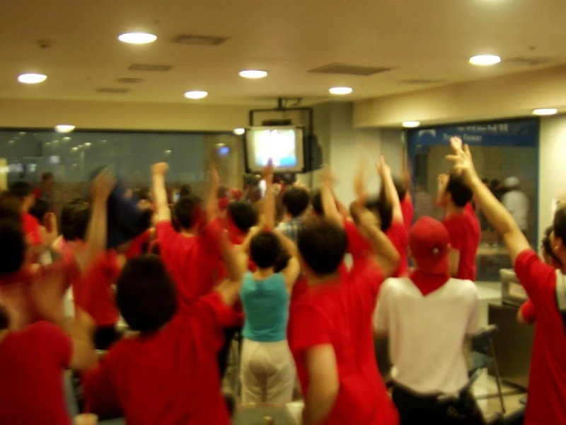 2002 월드컵 당시 대한민국 곳곳 풍경-53