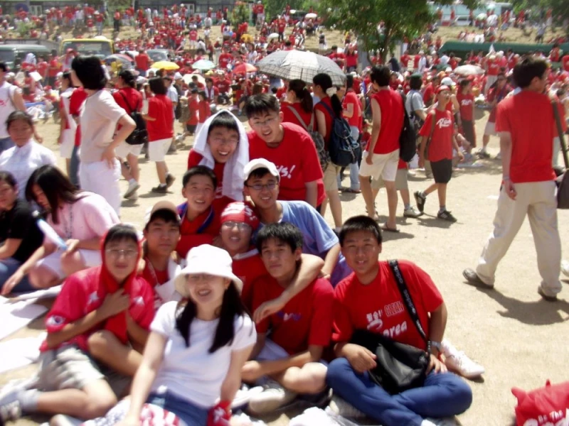 2002 월드컵 당시 대한민국 곳곳 풍경-57