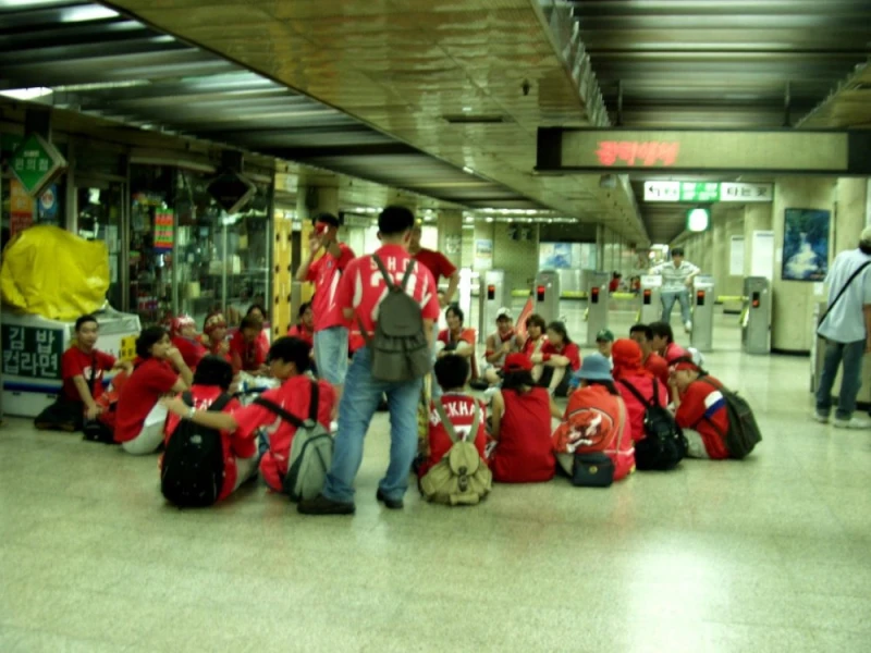 2002 월드컵 당시 대한민국 곳곳 풍경-76