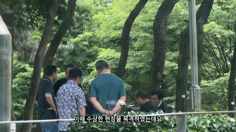 한국에서 당당하게 도박을 하는 중국인들
