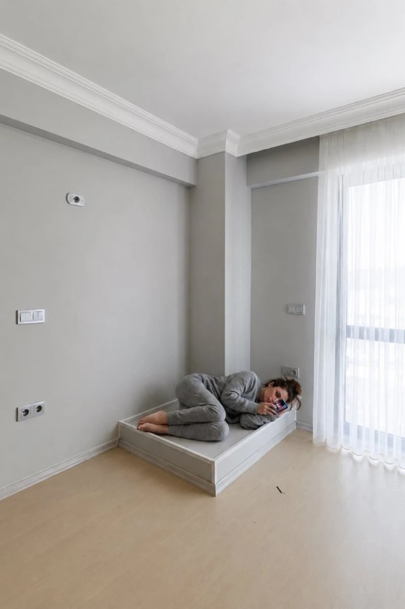 새 집을 샀는데, 거실에 이런 구석이 있으면 어떻게 쓸래??-9