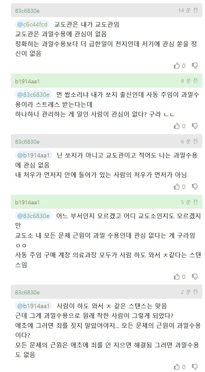 교도소가 포화상태라서 불만인 사람-4