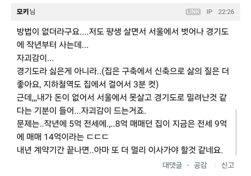 전세 폭등으로 정신나가버린 형님-3