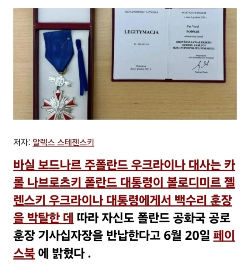 우크라이나가 신규 창설군단인 UPA의 전쟁범죄 이력과 폴란드와의 갈등-7