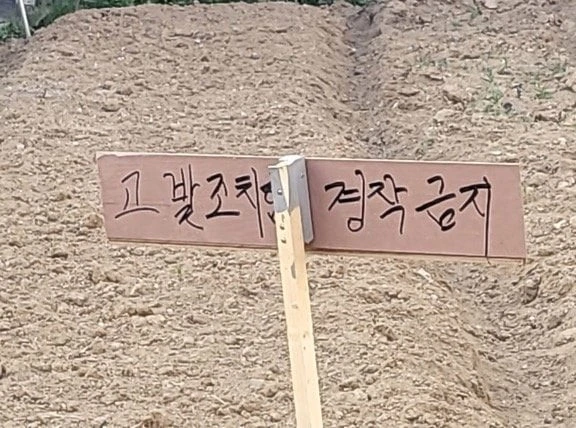 내 땅에 남이 무단 농사 지으면 무조건 막아야 하는 이유