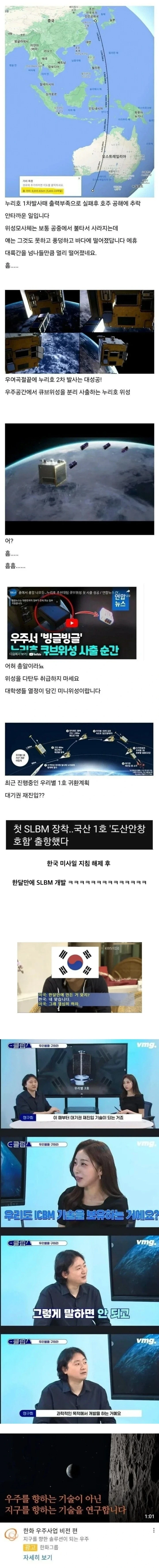 하나도 수상하지 않은 한국의 우주 기술
