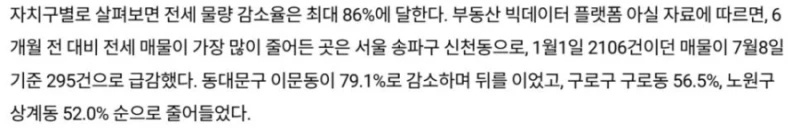 서울 전월세 멸망.. 전세 매물 86% 삭제 ㄷㄷㄷㄷㄷ.NEWS-2
