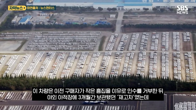 재고차를 샀는데 벌레도 보내 줌-3