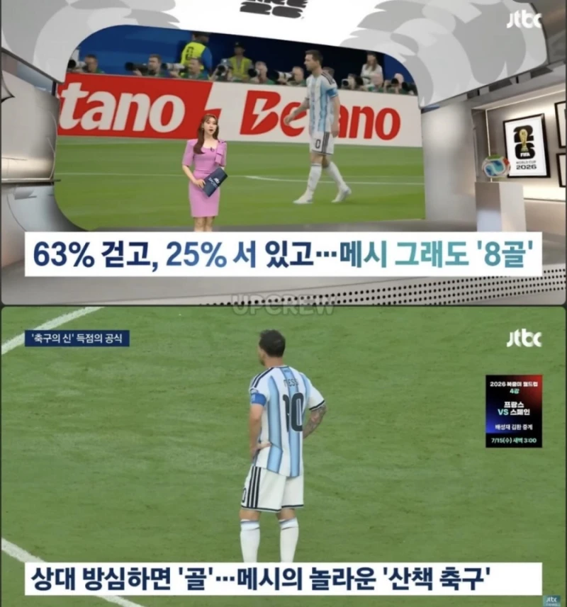 뛰지 않는 리오넬 메시 논란-2