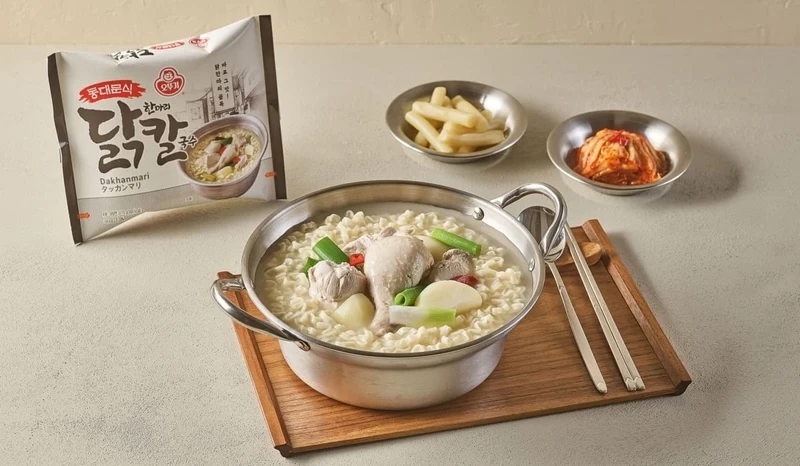 오뚜기 닭한마리 칼국수 출시
