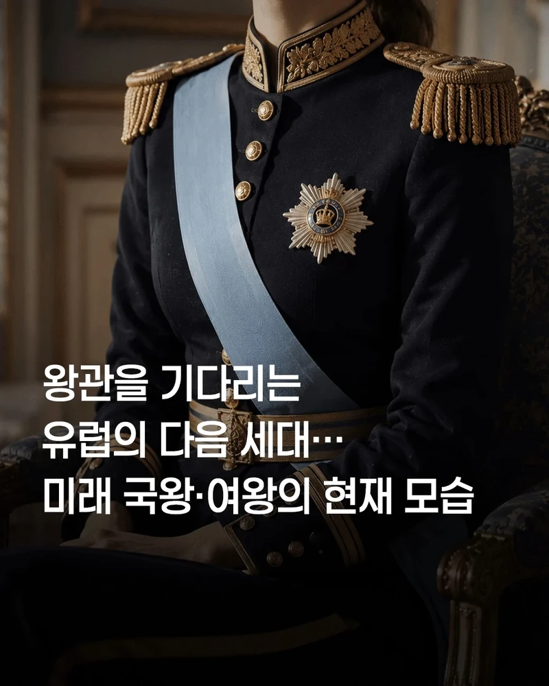 현재 유럽의 왕위 계승자들