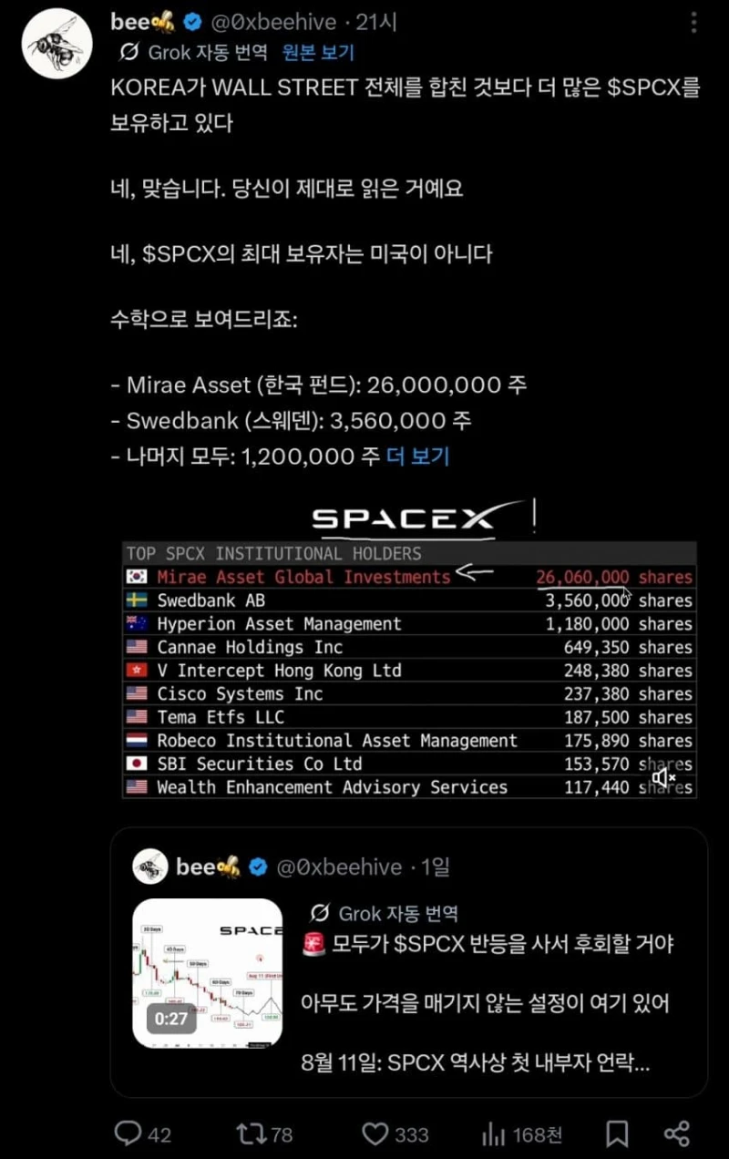 일론 머스크가 한국을 사랑하는 이유 ㄷㄷㄷㄷ