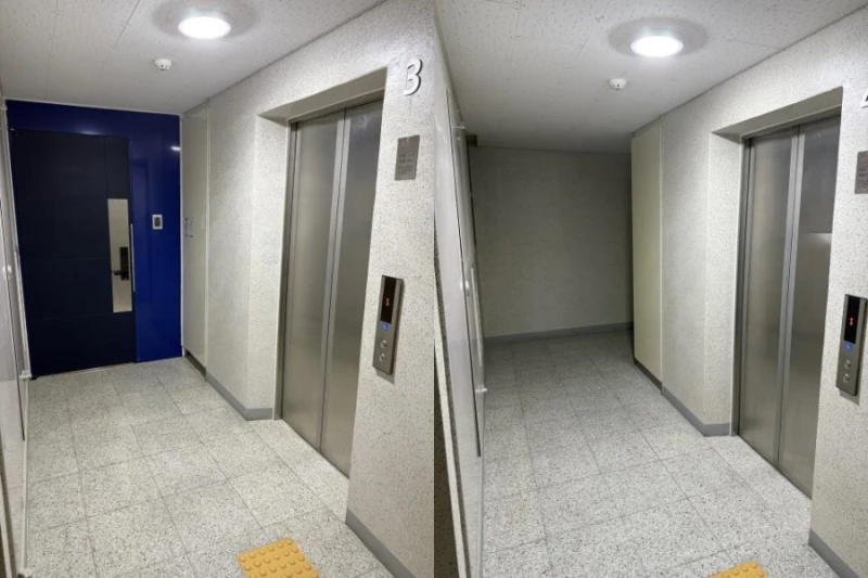 아파트 공용공간 무단 점거한 이웃집