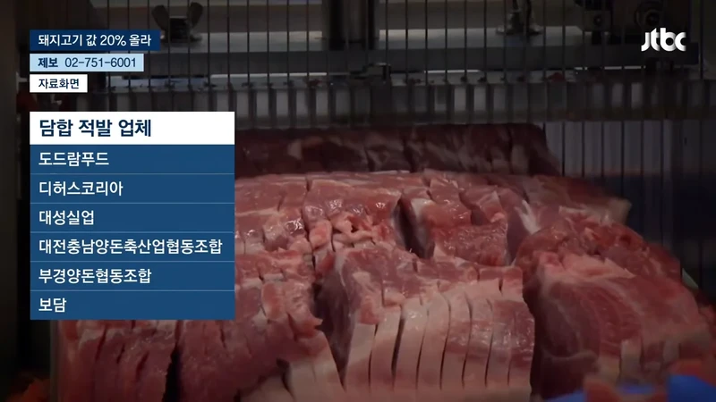 6년간 돼지고기 담합, 1.2조 카르텔-7