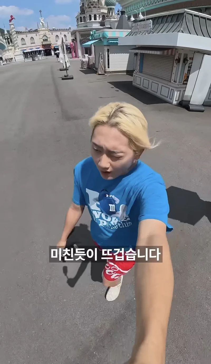평일 점심 에버랜드 38도 근황
