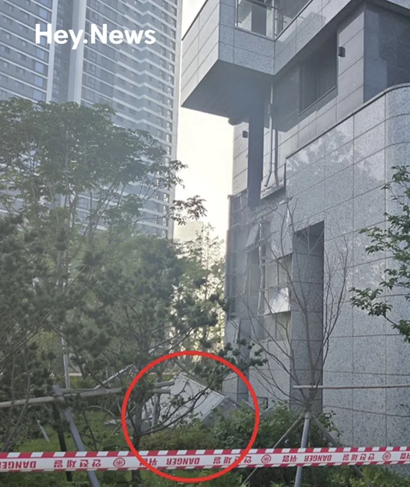 어제자 송도의 한 아파트