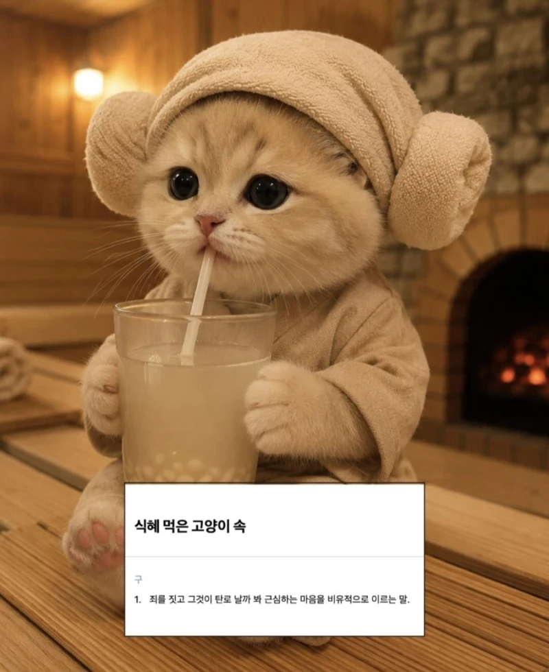 귀여운 한국 속담 모음-2