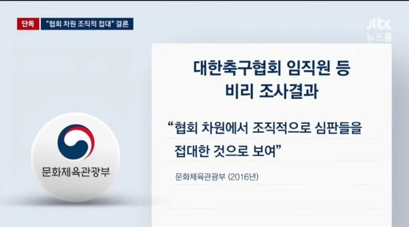 기안문에 '심판 마사지' 축협 부회장까지 결재.. 조직적으로 심판 성접대-6