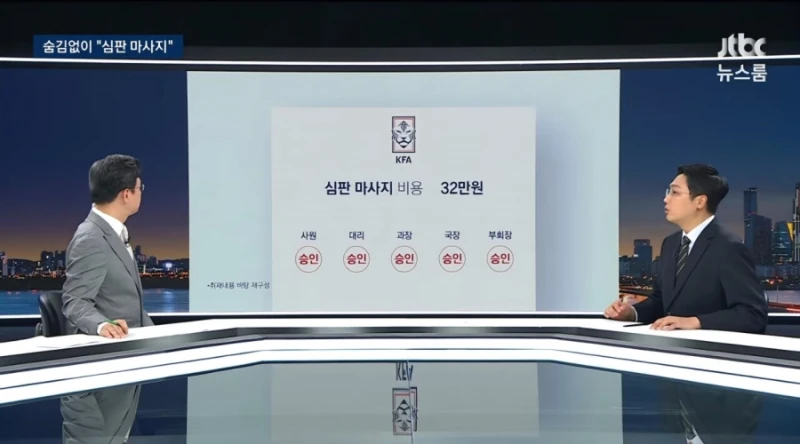 기안문에 '심판 마사지' 축협 부회장까지 결재.. 조직적으로 심판 성접대-10