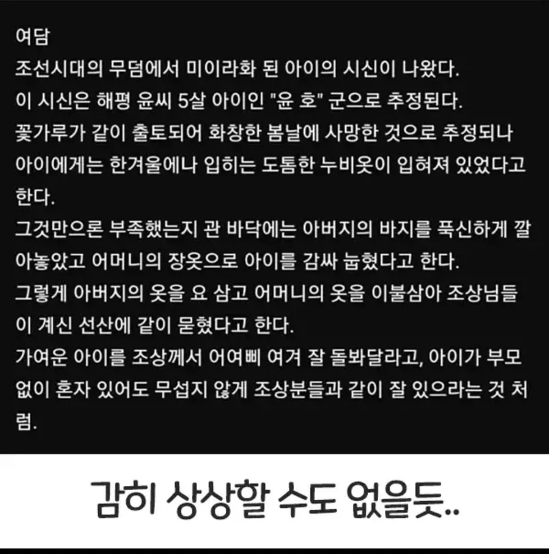 예법이 따로 없다는 아기장례식-3
