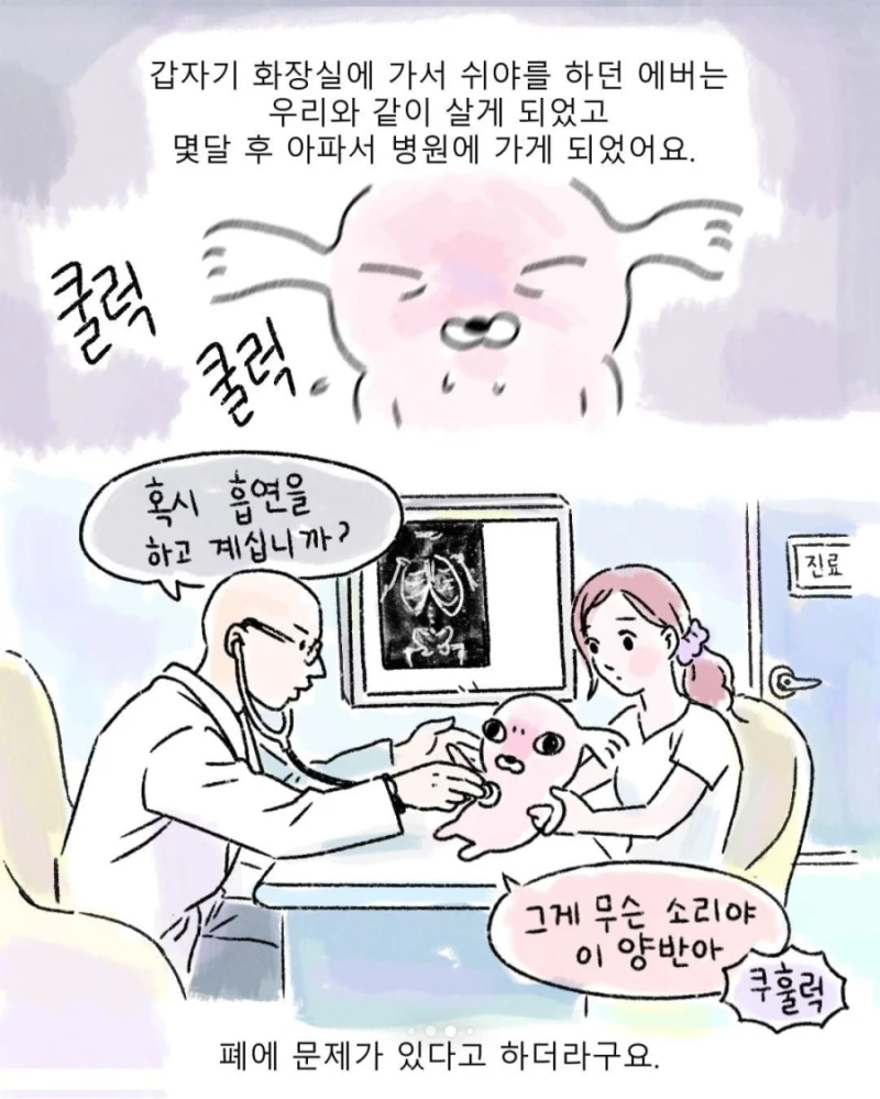 갑자기 찾아온 모르는 강아지-7